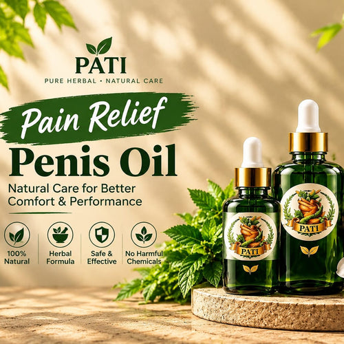 Pati Herbal Oil for Men's Intimate Pain Relief