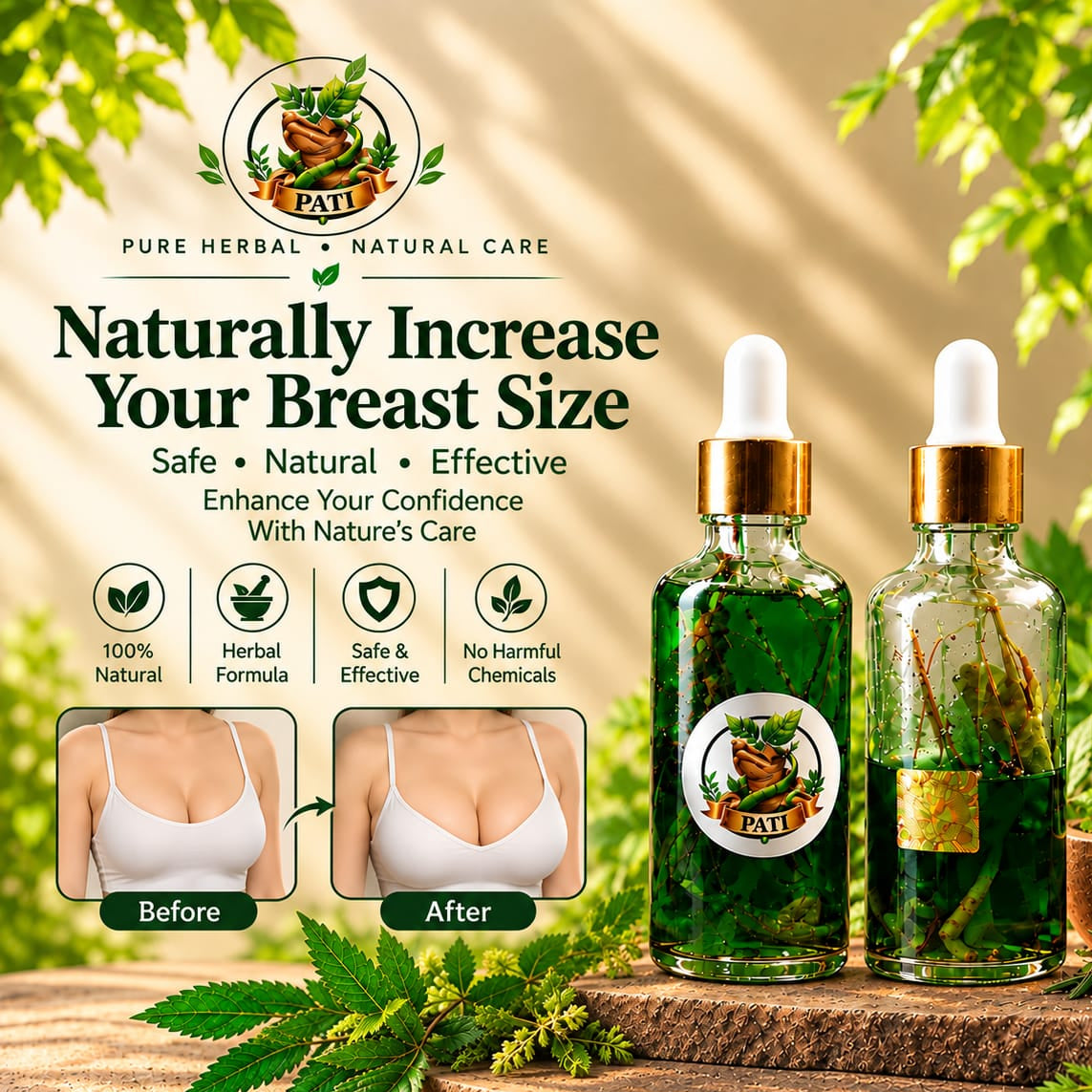 Pati Herbal Oil for Women's Breast Care